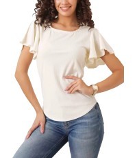 Glo Story Women's Blouse White WPO 4440-2