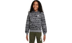 Nike Sweatshirt for Teens K NSW Club FT Hdy AOP Grey FN8741 084