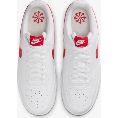 Мужская обувь Nike Court Vision Lo NN Ess белые красные HF1744 101