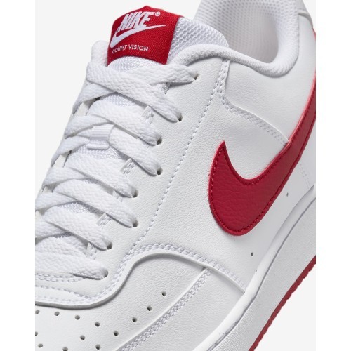 Мужская обувь Nike Court Vision Lo NN Ess белые красные HF1744 101