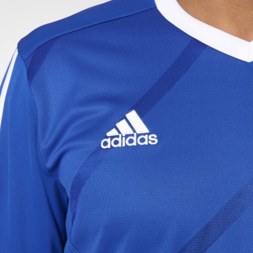Футболка футбольная Adidas Tabela 14 Long Sleeve синяя F50427