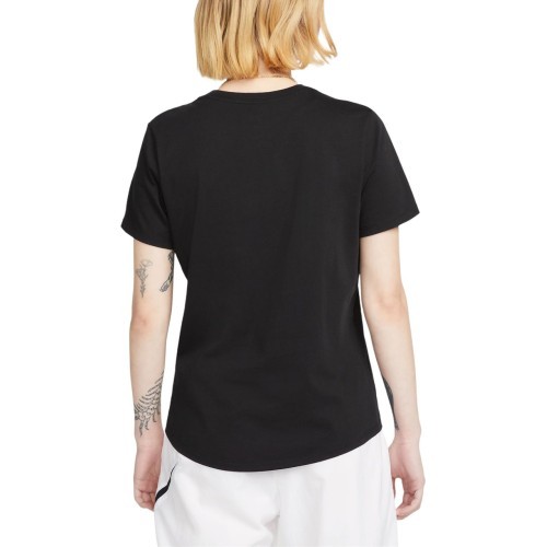 Женская футболка Nike W NSW Club SS Tee, чёрная DX7902 010