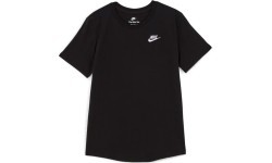 Nike W NSW Club SS Tee Women's Top, Black DX7902 010