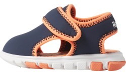 Детские сандалии Reebok Wave Glider III чёрно-оранжевые CN8615