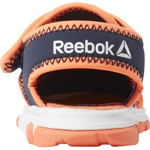 Детские сандалии Reebok Wave Glider III чёрно-оранжевые CN8615