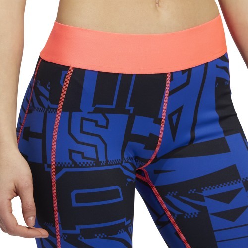 Женские леггинсы Adidas Ask L Var Hck T Blue FT3138