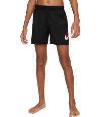 Nike шорты для плавания для мальчиков Nk B Scribble 4'' Volley Short Black NESSE806 001