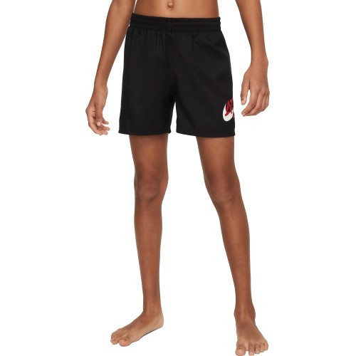 Nike шорты для плавания для мальчиков Nk B Scribble 4'' Volley Short Black NESSE806 001