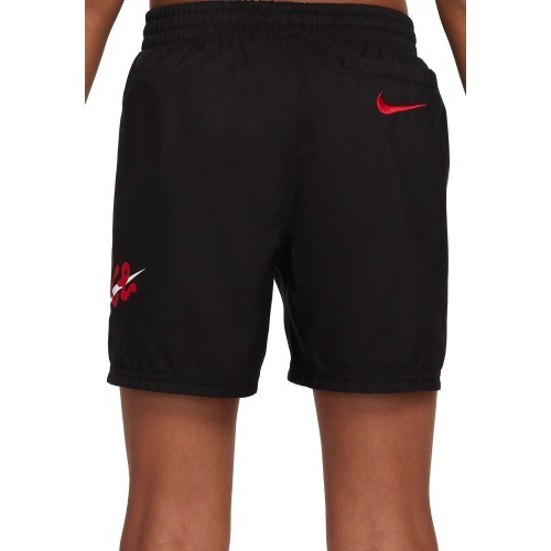 Nike шорты для плавания для мальчиков Nk B Scribble 4'' Volley Short Black NESSE806 001