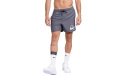 Nike Maudymosi Šortai Vyrams Logo Solid 5""In Short Gray NESSA566 018