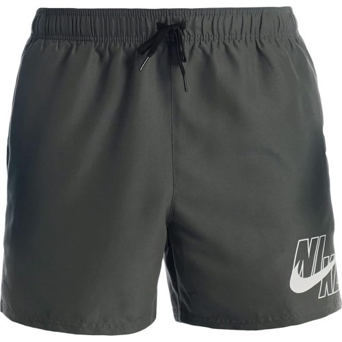 Nike Maudymosi Šortai Vyrams Logo Solid 5""In Short Gray NESSA566 018
