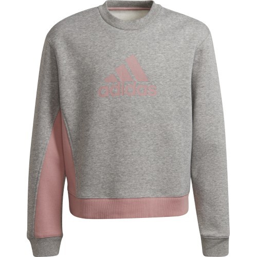 Adidas G Bos Co Ts Girls' Tracksuit Grey Pink H57225