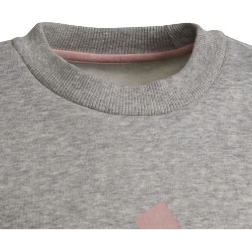 Adidas G Bos Co Ts Girls' Tracksuit Grey Pink H57225