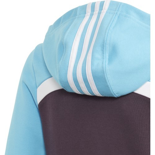 Adidas G Hood Cot Ts1 Girls' Tracksuit Purple Blue GE0711