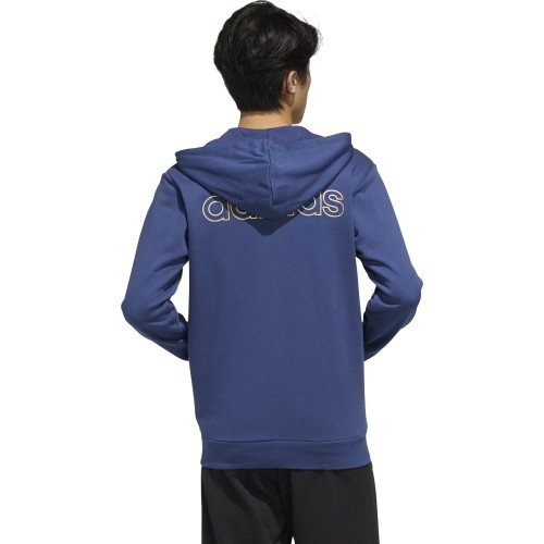 Толстовка Adidas M Ess BR FZ Blue FM3439