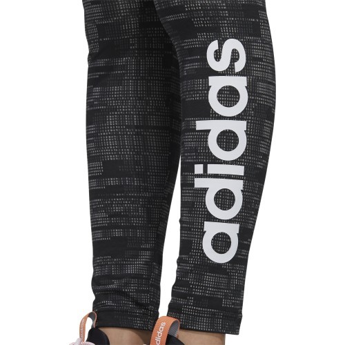 Adidas W E Aop Tig Women's Leggings Grey Black FL0162