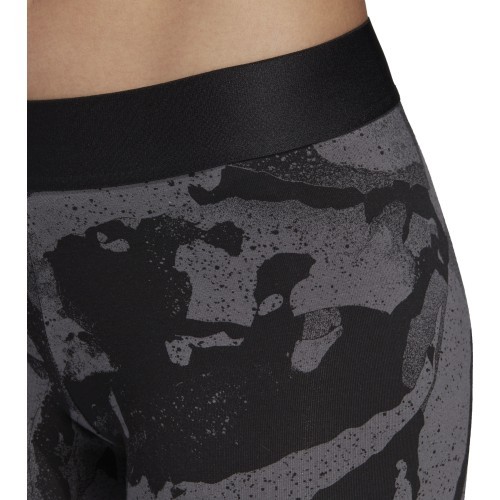 Adidas W E AOP Tights Women's Black Grey DP2365