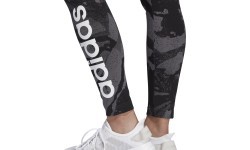 Adidas Tamprės Moterims W E AOP Tights Black Grey DP2365