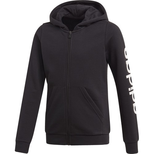 Adidas Džemperis Mergaitėms Yg E Lin Fz Hd Black EH6124