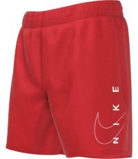 Плавательные шорты Nike для подростков Nk B Split Lgo 4'' Volley Short Red NESSC781 614