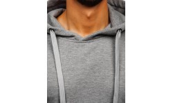 J.Style Men's Sweatshirt Grey 68B2009-2