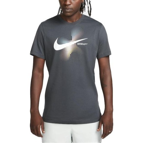 Nike Marškinėliai Vyrams Nsw Tee 6Mo Swoosh Grey FQ7998 060