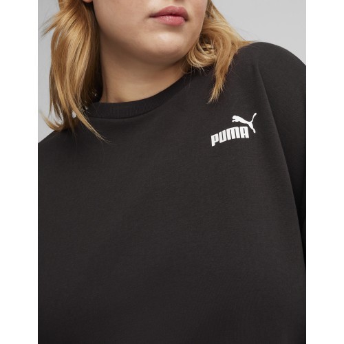 Puma Ess+ Relaxed Small Women's Sweatshirt, Black 678742 01