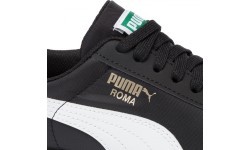 Puma Roma Basic Summer Kids' Shoes Black White 359841 21