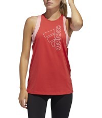 Майка Adidas Tech Bos, красная FQ1999
