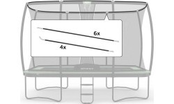 Ultim Safety Net DLX XL ECO - Set Tent Tubes 410
