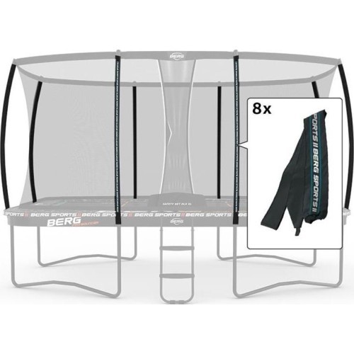Apsauginio tinklo stovų movos Ultim Safety Net DLX XL PB (8 vnt.)