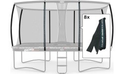 Apsauginio tinklo stovų movos Ultim Safety Net DLX XL PB (8 vnt.)