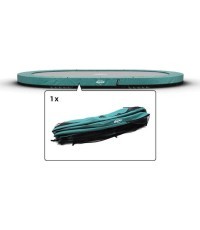 Grand Champion apsauginis kraštų paminkštinimas įleidžiamam batutui 470, žalias (22 cm)