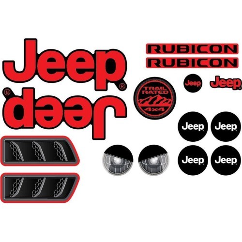 Buzzy - Sticker set Rubicon