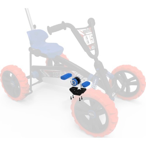 Buzzy 2-in-1 - alkūninis velenas su pedalais Nitro