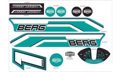 Buzzy – lipdukų rinkinys Racing