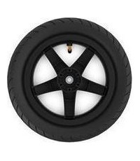 Juodas ratas 12.5x2.25-8 slick, traction
