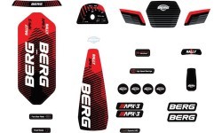 Набор наклеек Rally APX Red 3 Gears