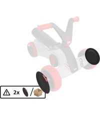 Крышка переднего колеса BERG GO² SparX Red (2 шт.)