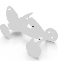 Рулевая колонка 1", чёрная