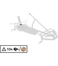 XL Frame - U-bracket plastic for chair frame (10x)