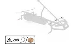 XL rėmo vairo strypo fiksavimo spyruoklė (20 vnt.)