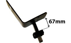 XL/XXL rėmas – sėdynės rėmas 400 (67 mm)