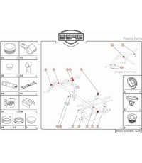 XL Frame - Plastic parts