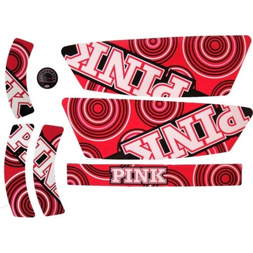 XL rėmas – lipdukų rinkinys Compact Pink