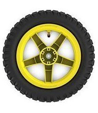 Колесо жёлтое 12.5x2.25-8 вездеходное, сцепление