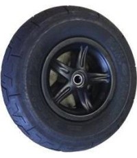 Wheel black 400/100-8 radiall
