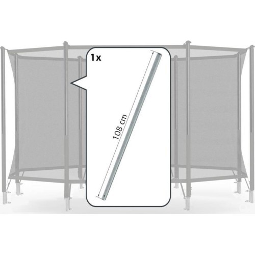 Apsauginio tinklo viršutinis vamzdis Comfort, Berg, 108 cm