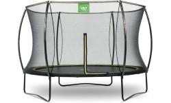 Батут EXIT Silhouette ø305 см с защитной сеткой, чёрный