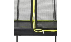 Batutas EXIT Silhouette ø305 cm su apsauginiu tinklu, juodas